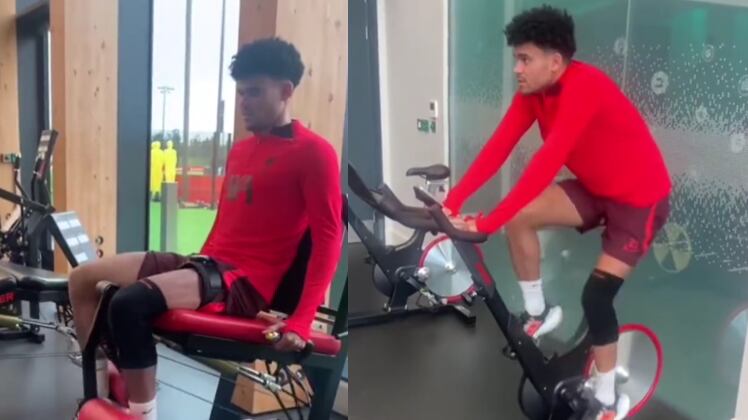 Luis Díaz reapareció y se pone a tope