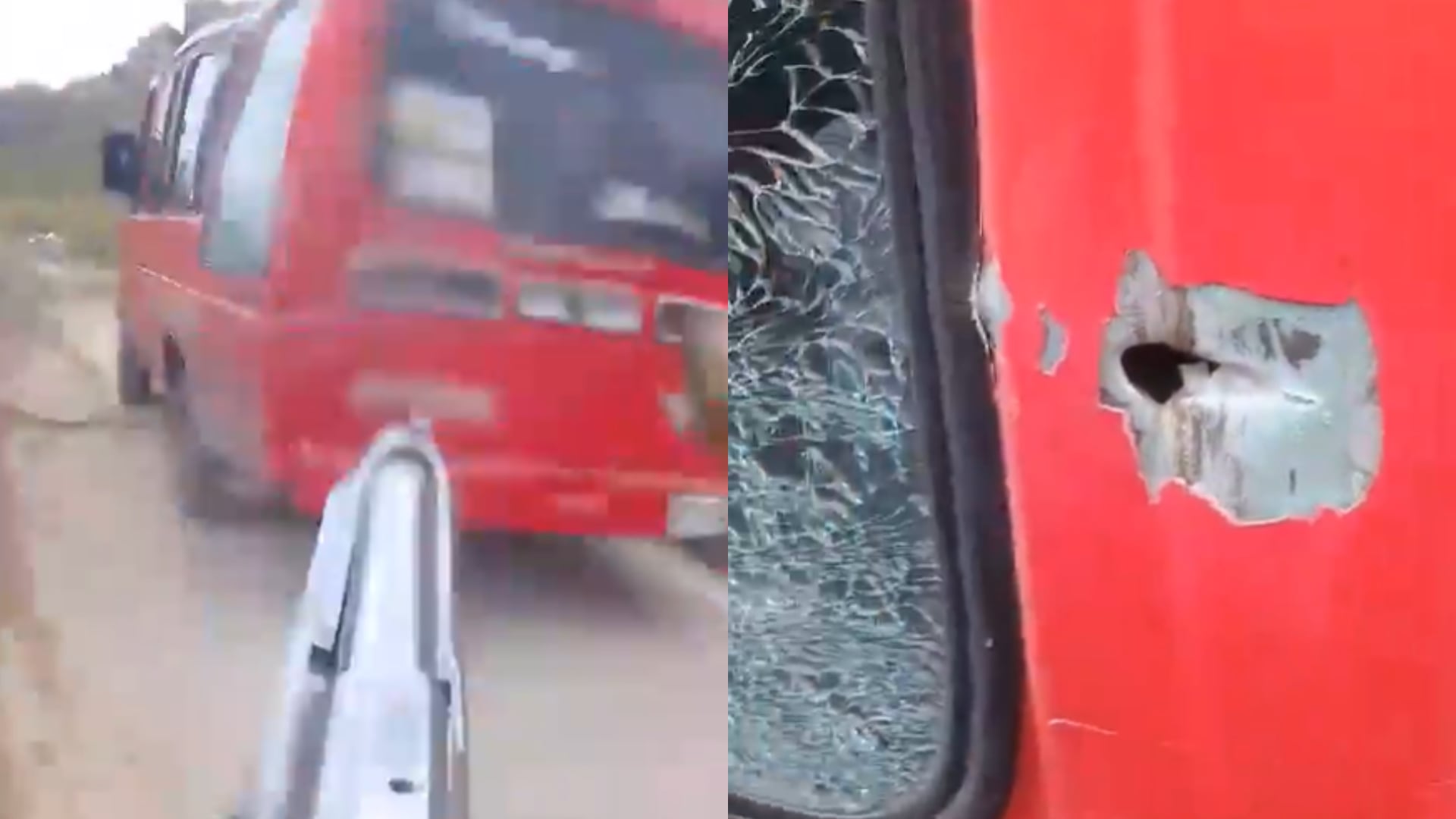 Bus baleado en Soacha - Fotos: Capturas de pantalla tomadas el 12 de marzo del 2026
