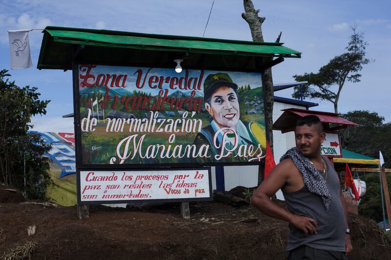 colombia, meta, farc, zona veredal, etcr, mariana paez, acuerdo de paz, combatientes, excombatientes, paz