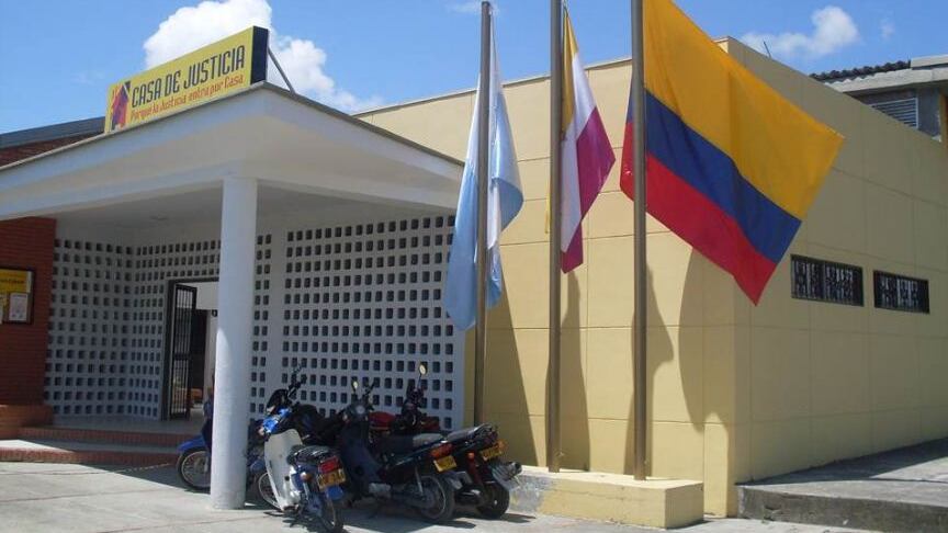 Casa de la Justicia de Cartago, Valle.