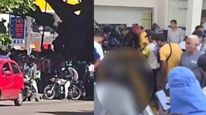 Balacera deja dos muertos en reconocida en estación de gasolina ‘El Muñeco’ en Barranquilla.