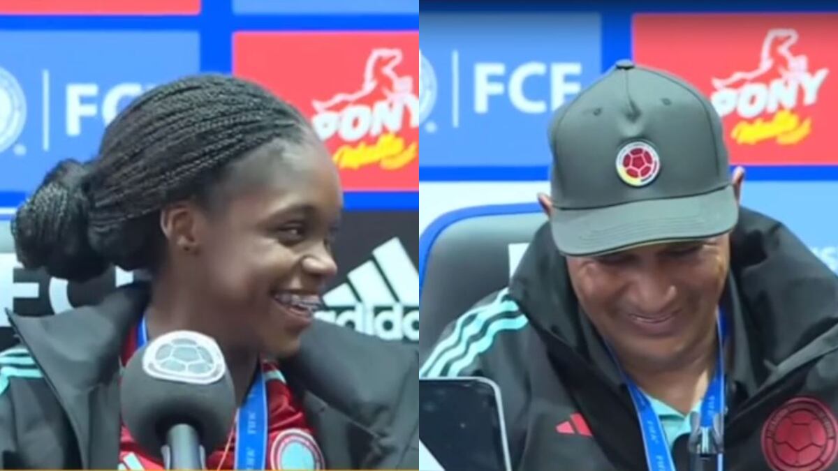 Linda Caicedo le hizo aguar el ojo a Carlos Paniagua con su emotivo mensaje