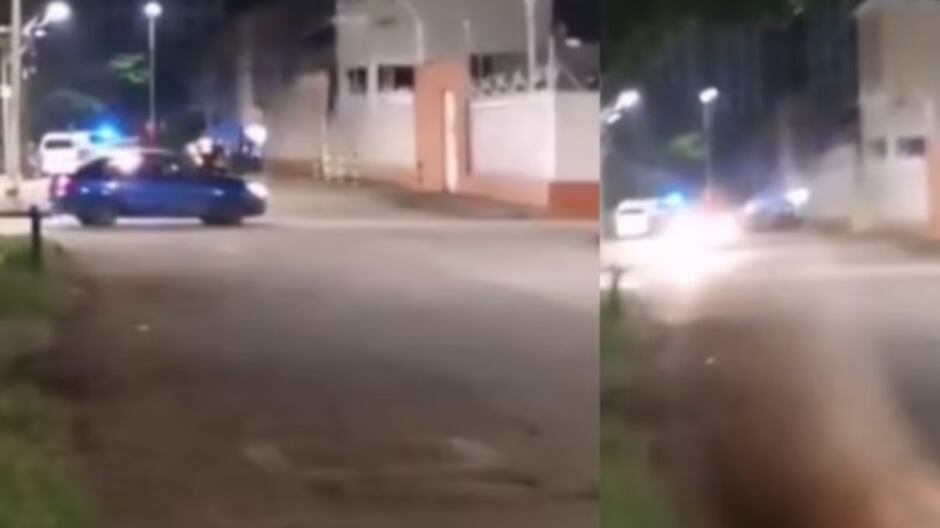 Foto ataque en Cali: lanzan explosivo cerca de sede de medio de comunicación.