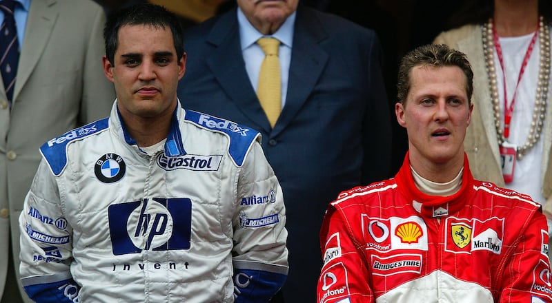 Juan Pablo Montoya sobre Michael Schumacher