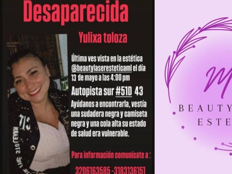 Así funcionaba la publicidad del centro estético ilegal donde inició la tragedia de Yulitza Toloza