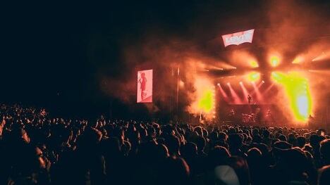 Escenario de La Solar Festival en Medellín.