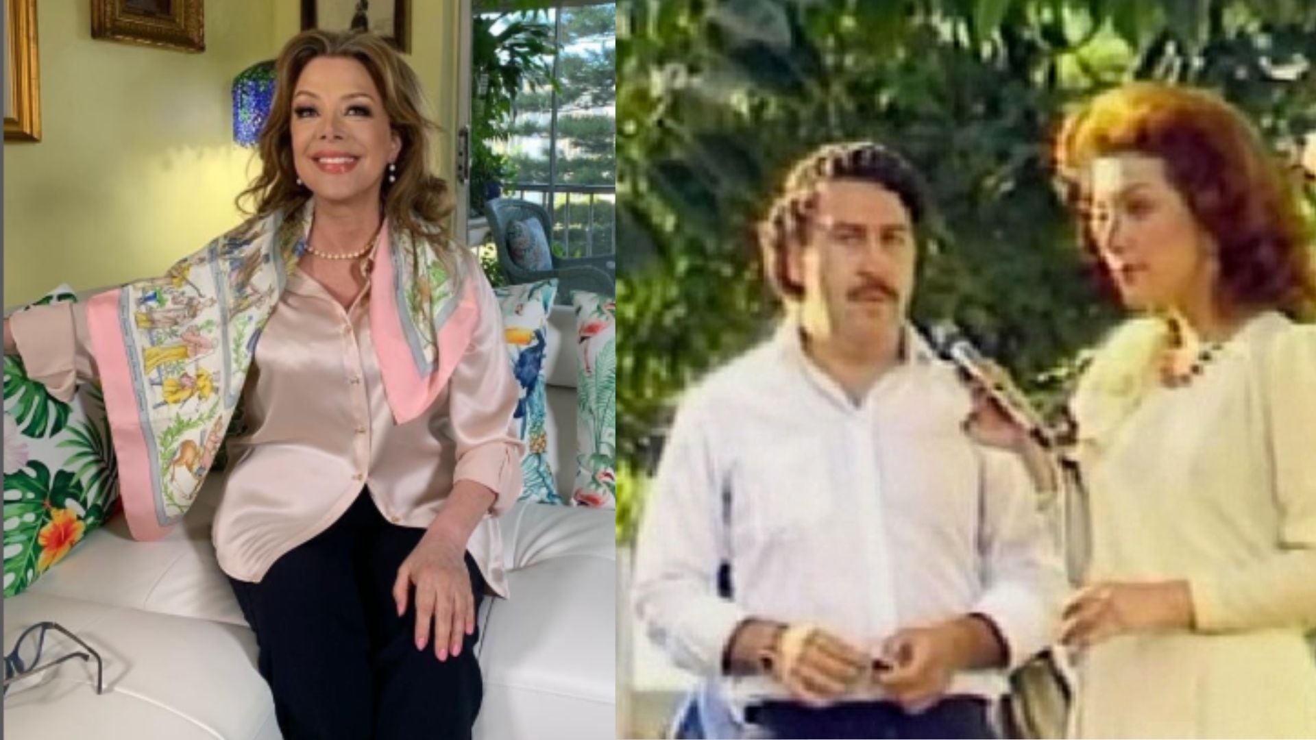 Virginia Vallejo, expareja de Pablo Escobar confesó que sufrió un derrame cerebral