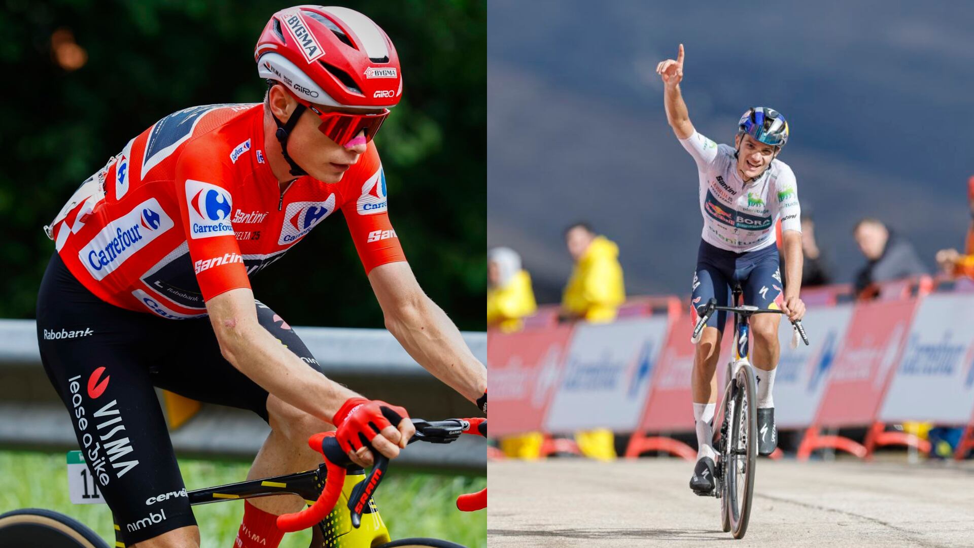 La vuelta a España - Fotos: Cuenta de X @LaVuelta, tomadas el 11 de septiembre del 2025