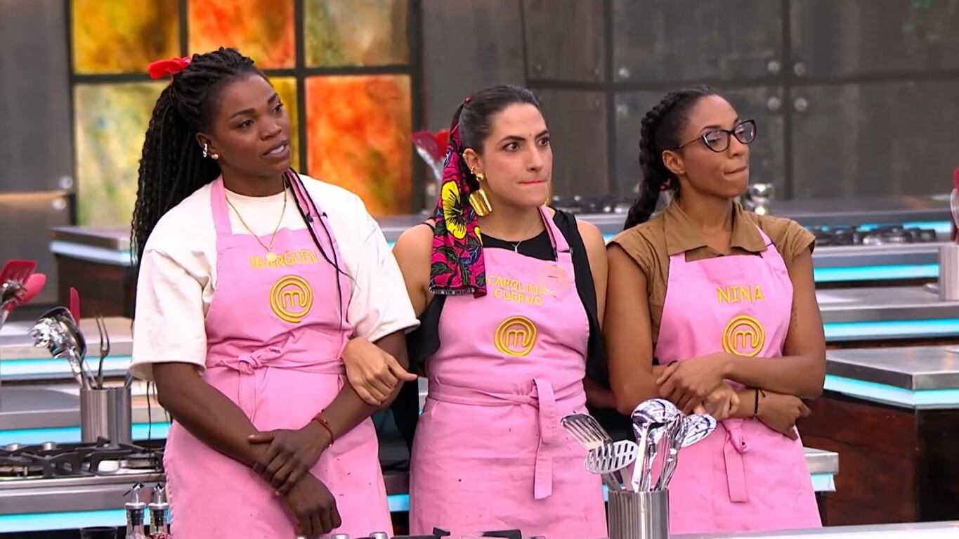 Carolina Cuervo asumió su responsabilidad por lo que le hizo con Cate a Nina días atrás en 'MasterChef Colombia'
