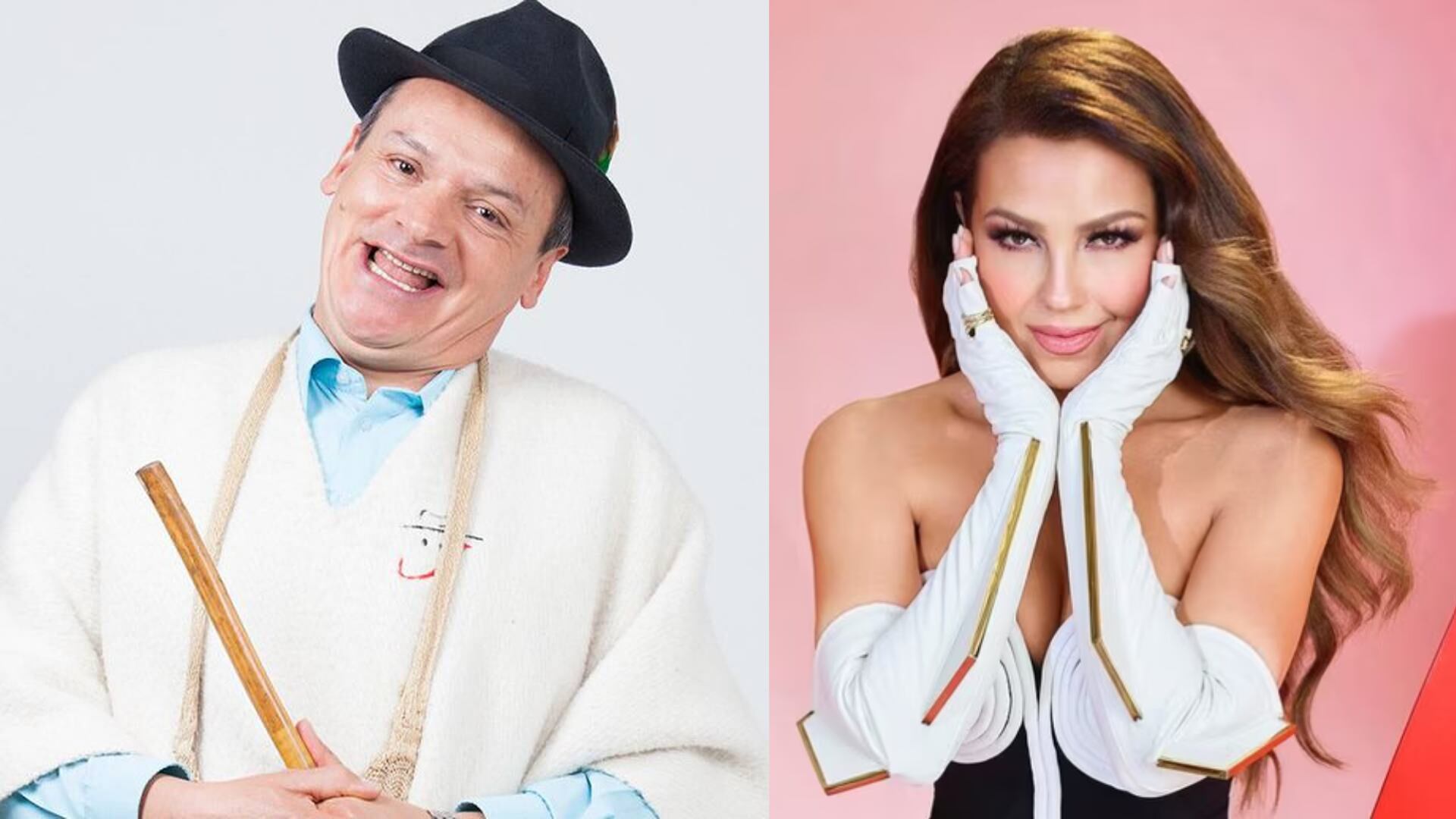 Don Jediondo sacó pecho por el apoyo que recibió recientemente de Thalia