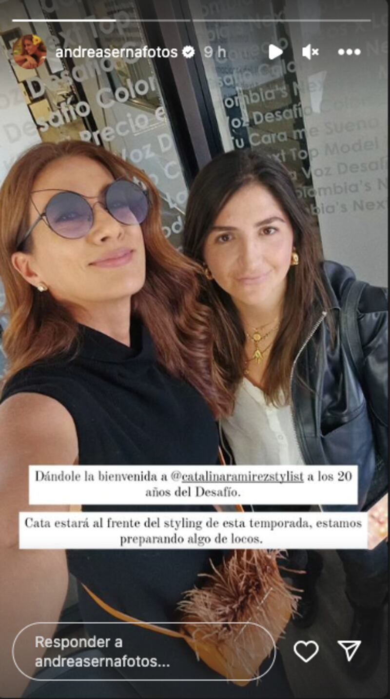 Andrea Serna comentó el cambio que tendrá en los 20 años de El Desafio