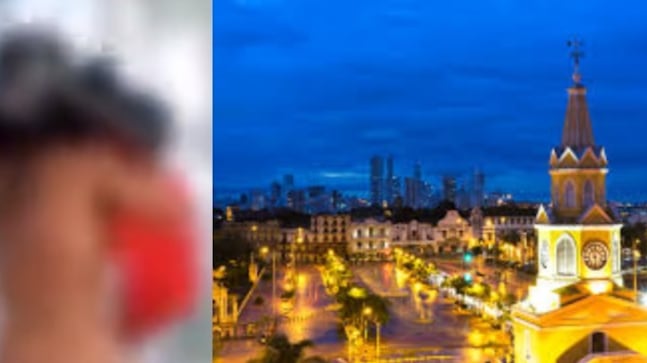 Turista se paseó desnuda por las calles de Cartagena.