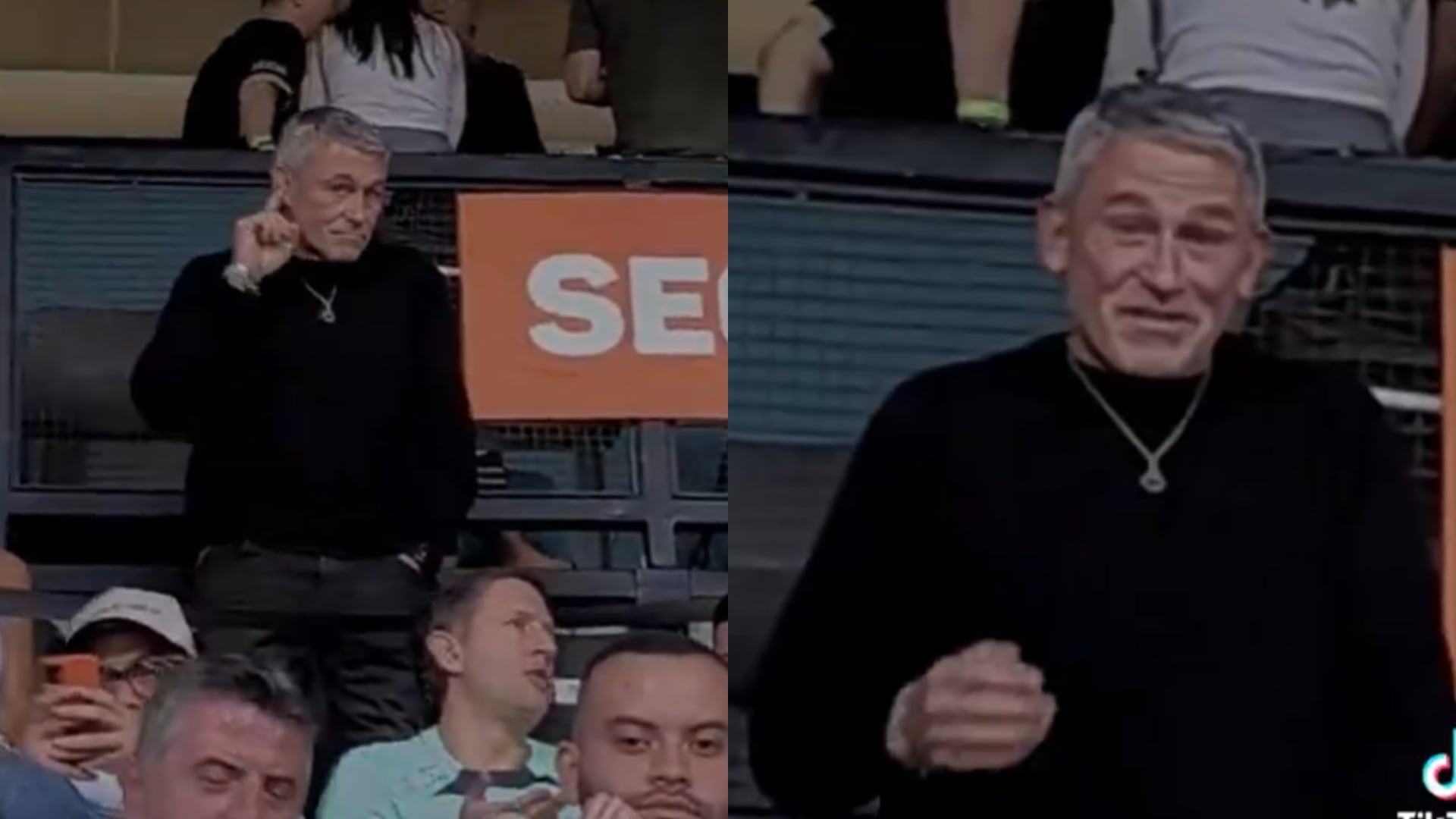 Gustavo Fermani - Fotos: Capturas de pantalla de un TikTok compartido en redes sociales el 14 de diciembre del 2025