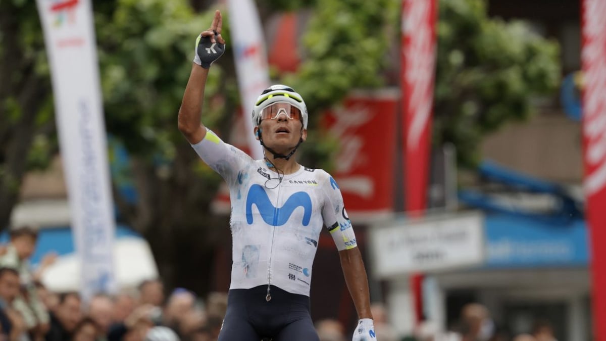 Nairo Quintana ganó en Asturias en un día marcado por el dolor: victoria dedicada a Cristian Muñoz
