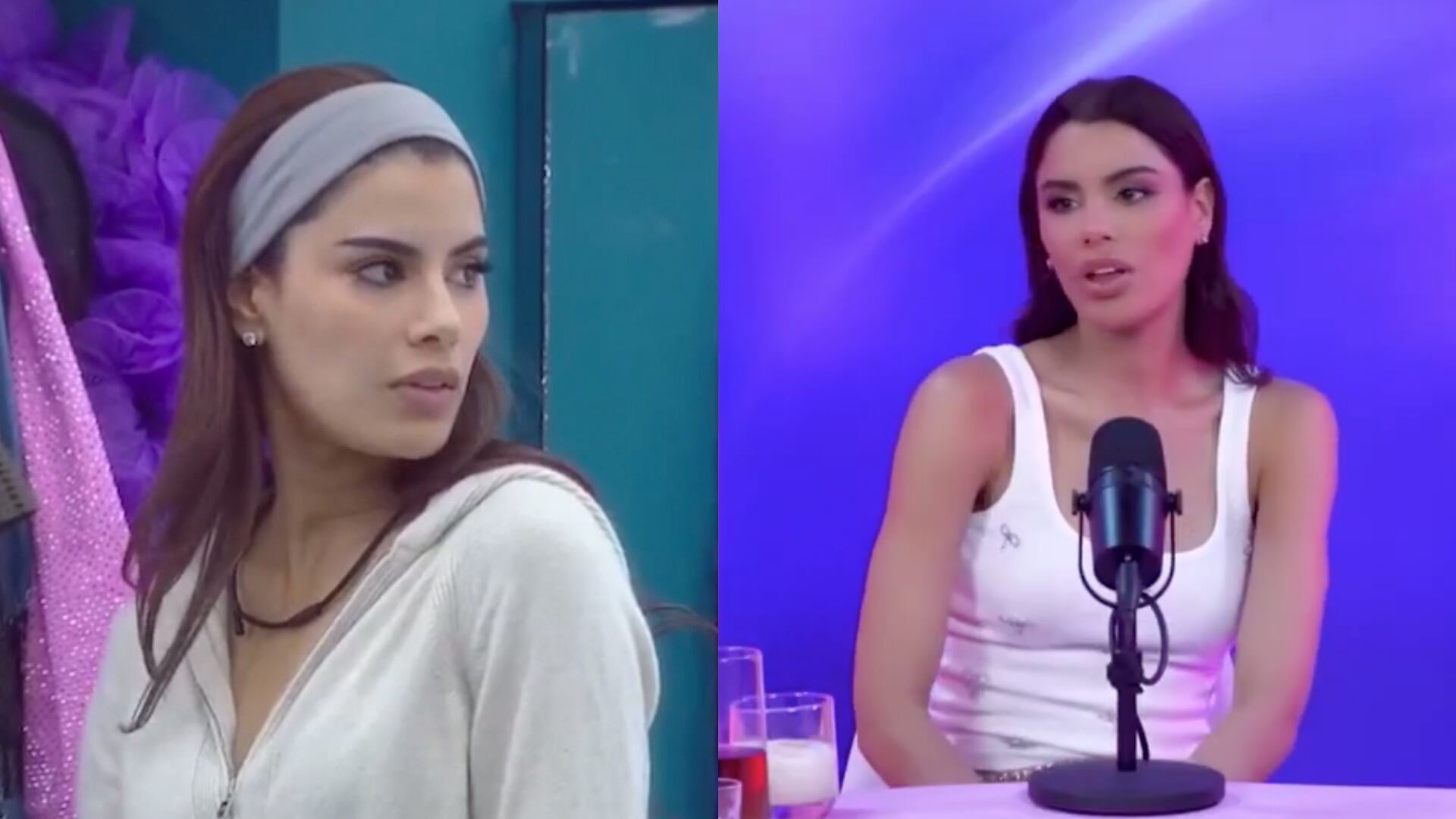 Ariadna Gutierrez, exreina de Colombia en Radio Divaza.