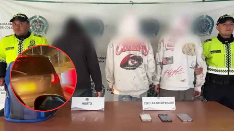 (Video) Pánico en app de transporte: delincuentes abordaron a pasajero en Bogotá y así terminó el robo