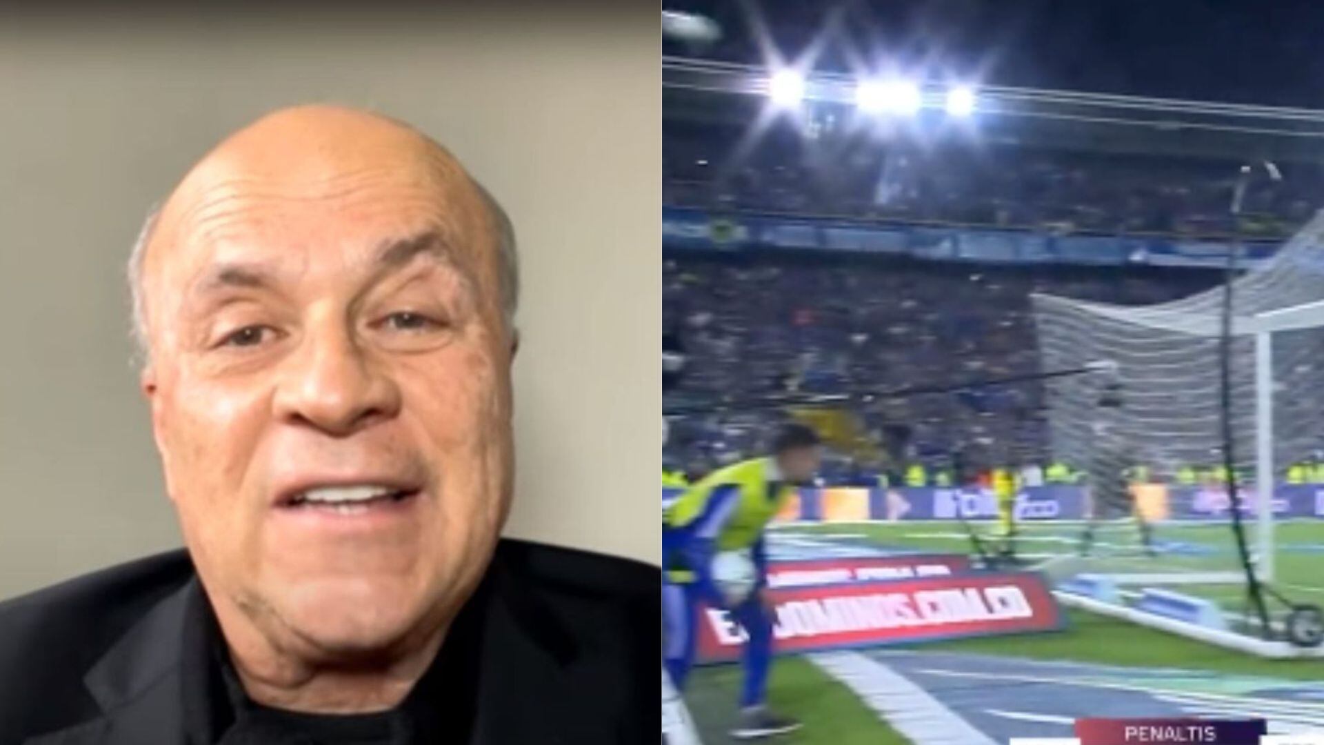 Carlos Antonio Vélez criticó elogios para el recogebolas de Millonarios protagonista en los penaltis de la final.