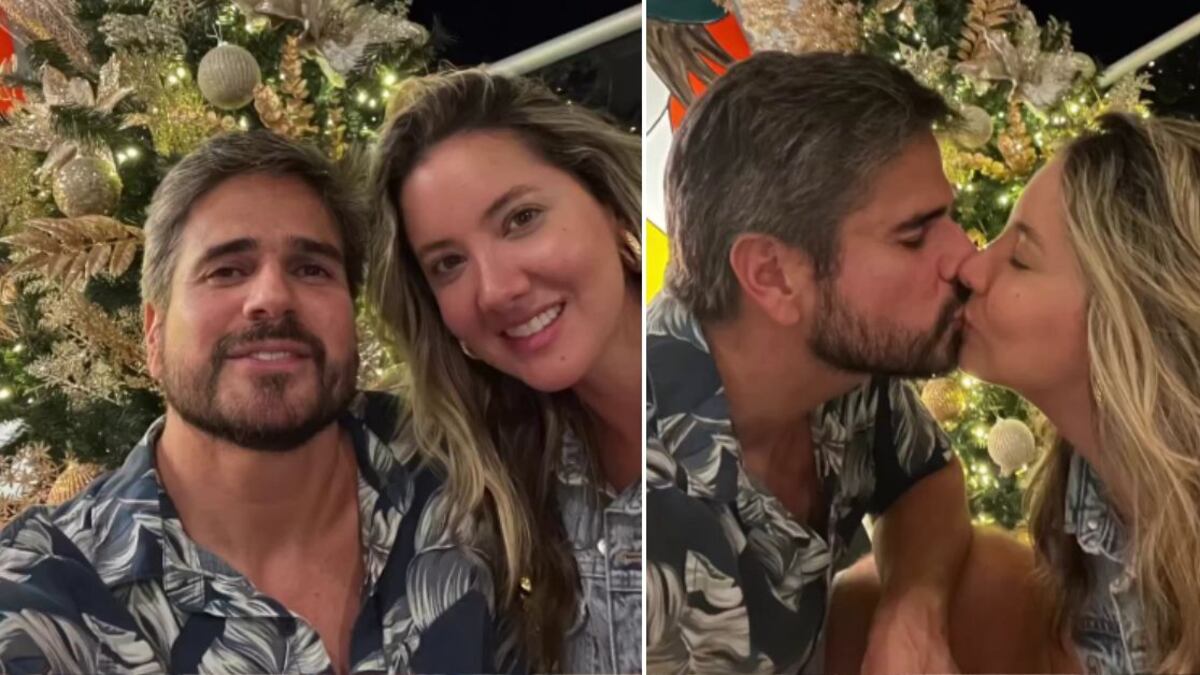 Daniella Álvarez y Daniel Arenas presumieron la decoración de su árbol de Navidad este 2022