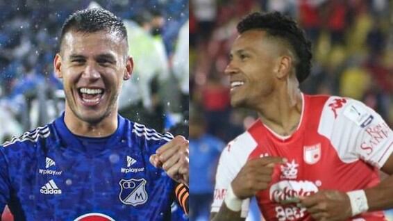 Juan Pablo Vargas y Wilson Morelo