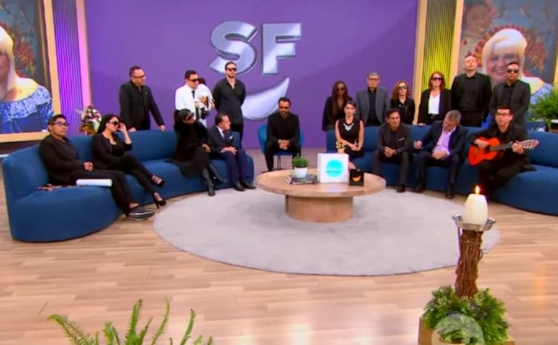 Canción de Sábados Felices para despedir a La Gorda Fabiola