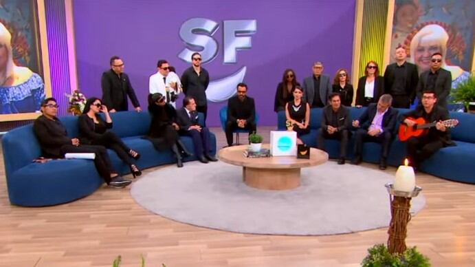 Canción de Sábados Felices para despedir a La Gorda Fabiola