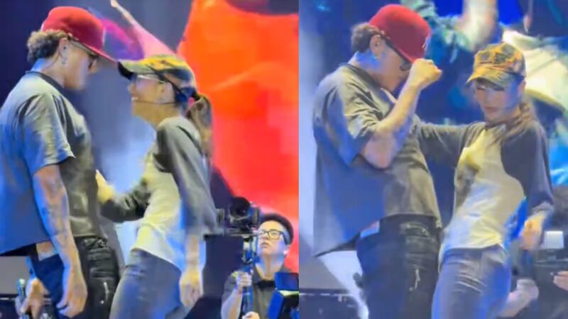 Greeicy respondió ante las críticas por bailar de forma “sexy”con Béele en pleno concierto