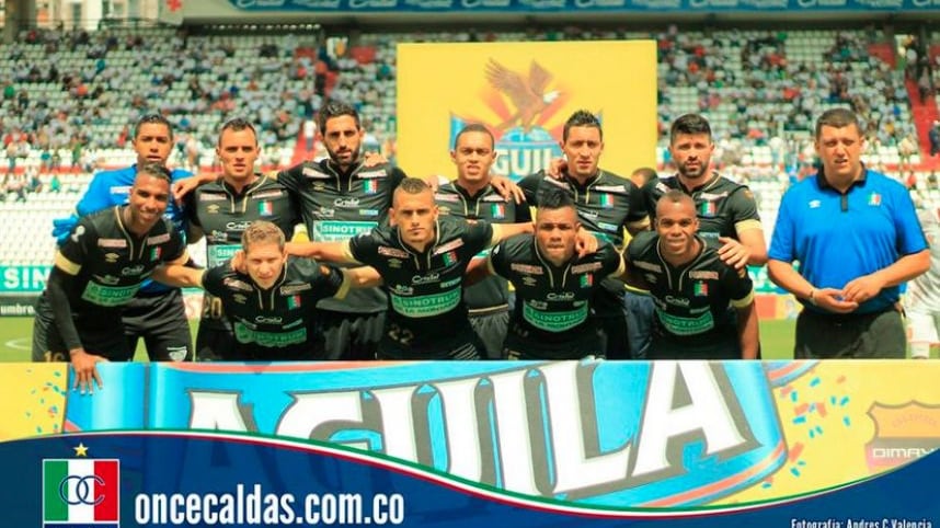 Once Caldas vs Rionegro Águilas en vivo online