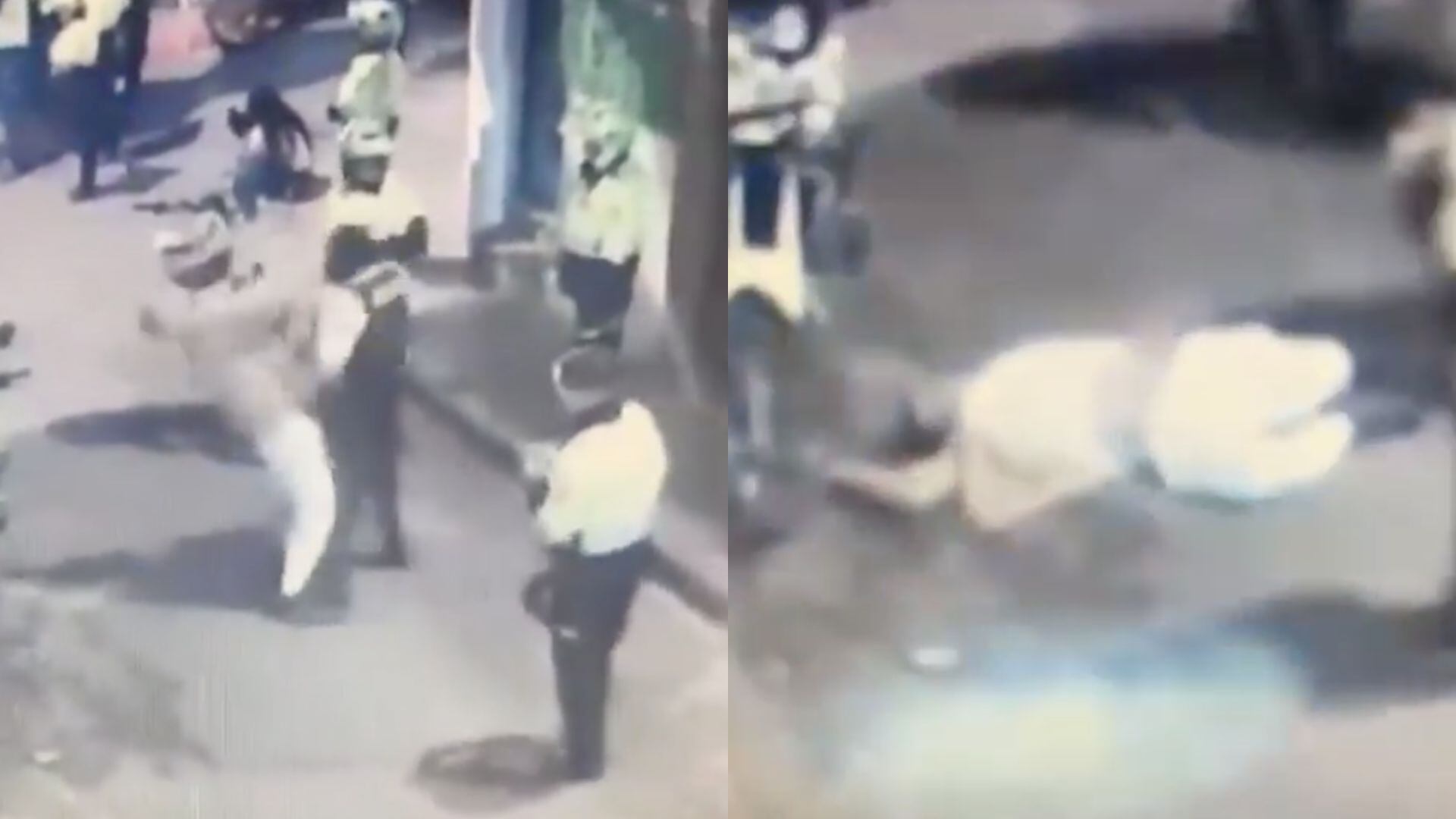 Abuso policial en Bogotá