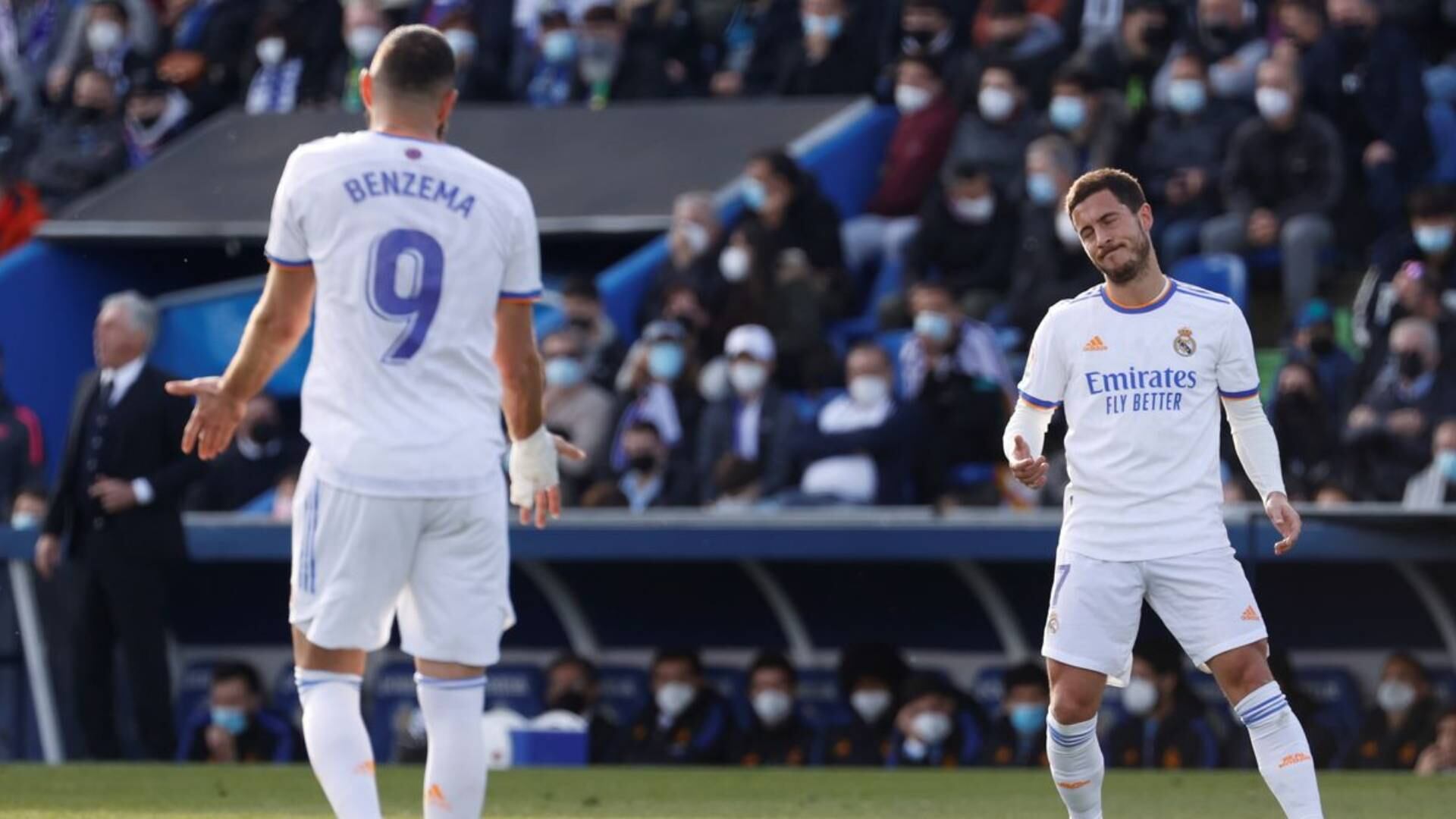 Eden Hazard falló un penalti en la goleada del Real Madrid contra Celta de Vigo