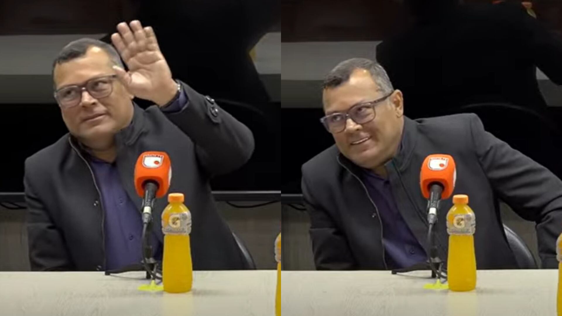 Entrenador del Unión Magdalena molesto por el ruido del estadio - Fotos: Capturas de pantalla de la Dimayor tomadas el 14 de septiembre del 2025