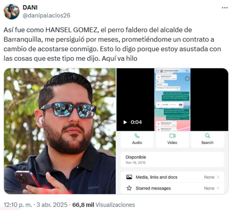 Denuncia acoso sexual Barranquilla.