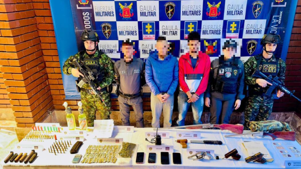 cayeron dos delincuentes pertenecientes al Tren de Aragua.