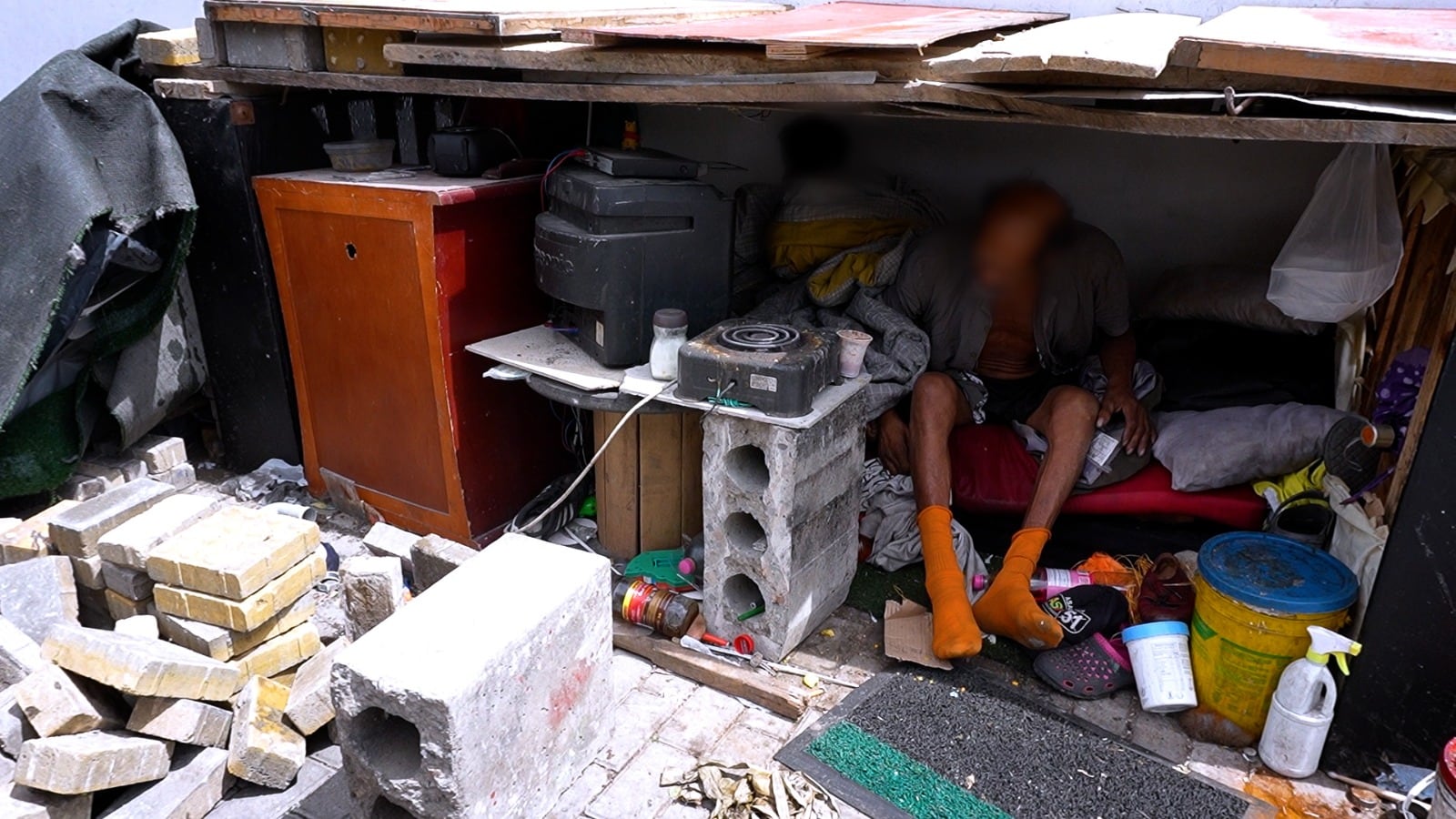 Mega intervención de la Policía de Bogotá en el Canal Comuneros.