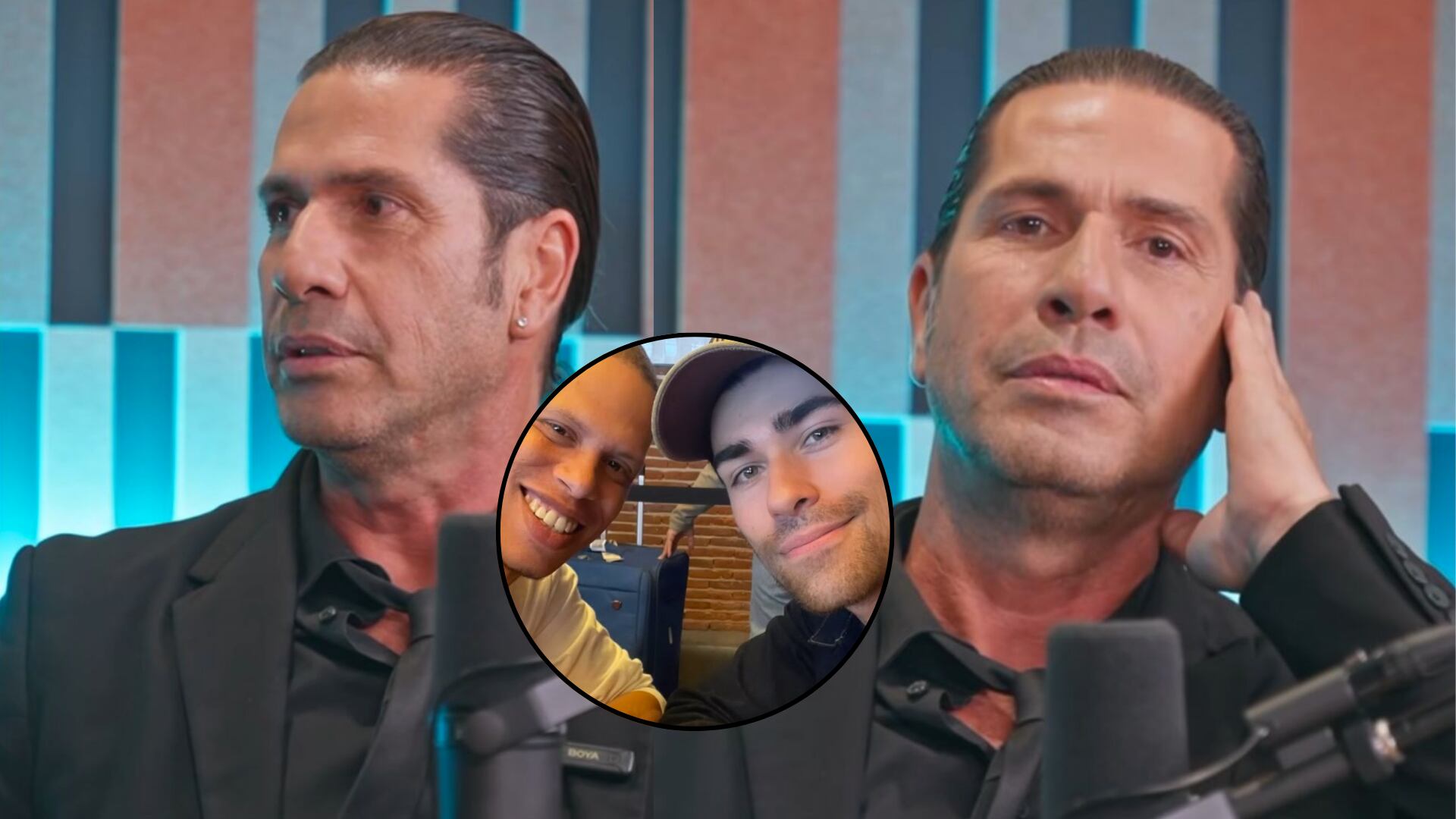 Gregorio Pernia y su hijo de 37 años