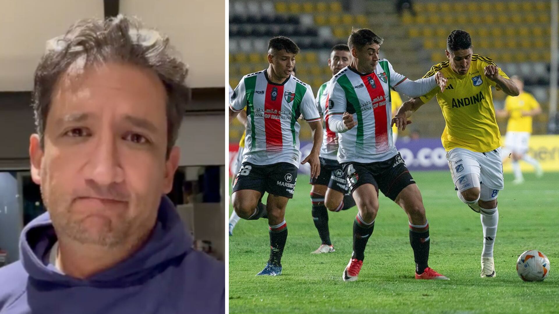 Antonio Casale dijo que Palestino es el comodín del grupo