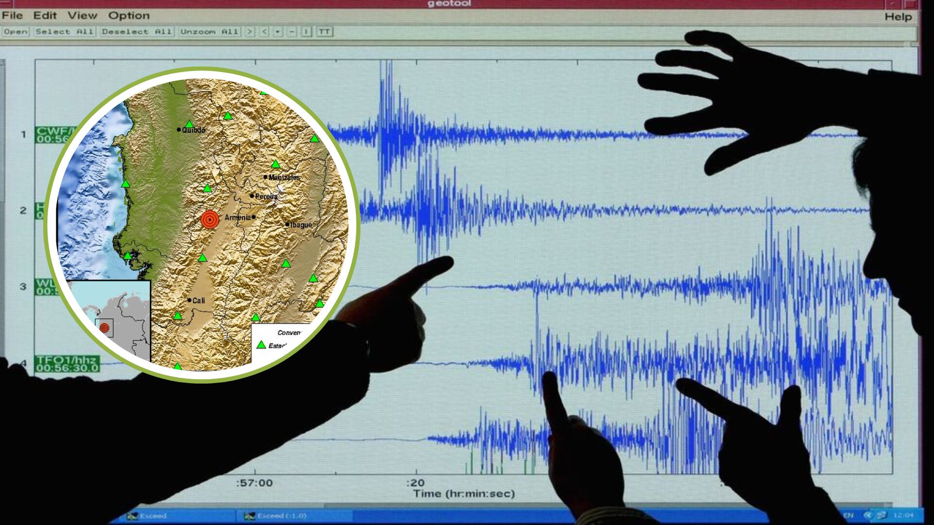 Fuerte temblor en Colombia sacudió a Cali, Armenia, Pereira y el occidente del país