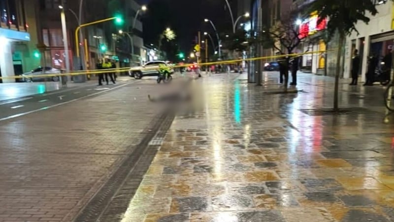¡A balazos en plena Séptima! Sicarios mataron a un hombre en el centro de Bogotá: hubo captura inmediata