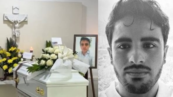 Foto homenaje a Mateo Pérez tras crimen que sacude al periodismo colombiano”.