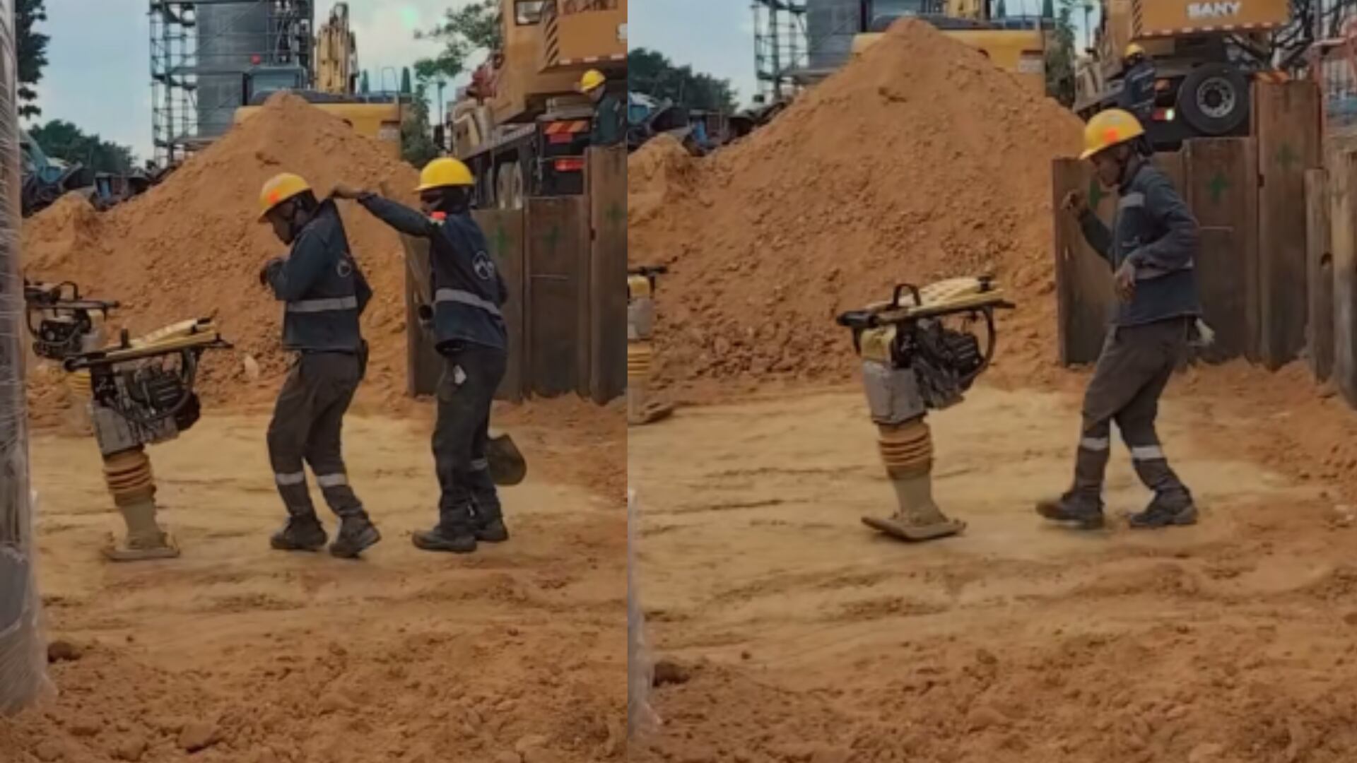Trabajador del Metro de Bogotá fue pillado bailando champeta en medio del turno
