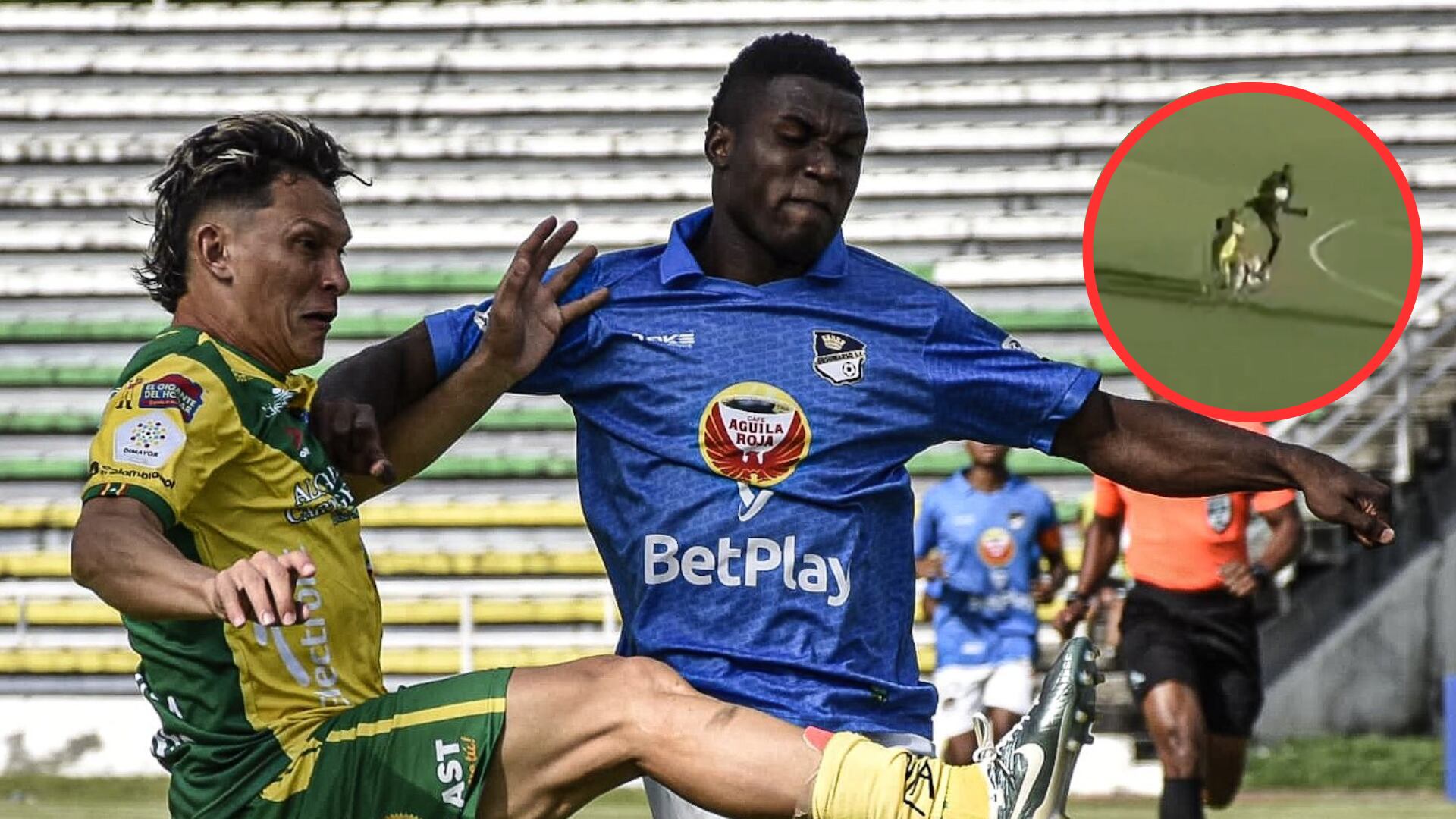 Nuevo escándalo en el FPC por cuenta del arbitraje: No pitaron una mano del arquero en mitad de cancha