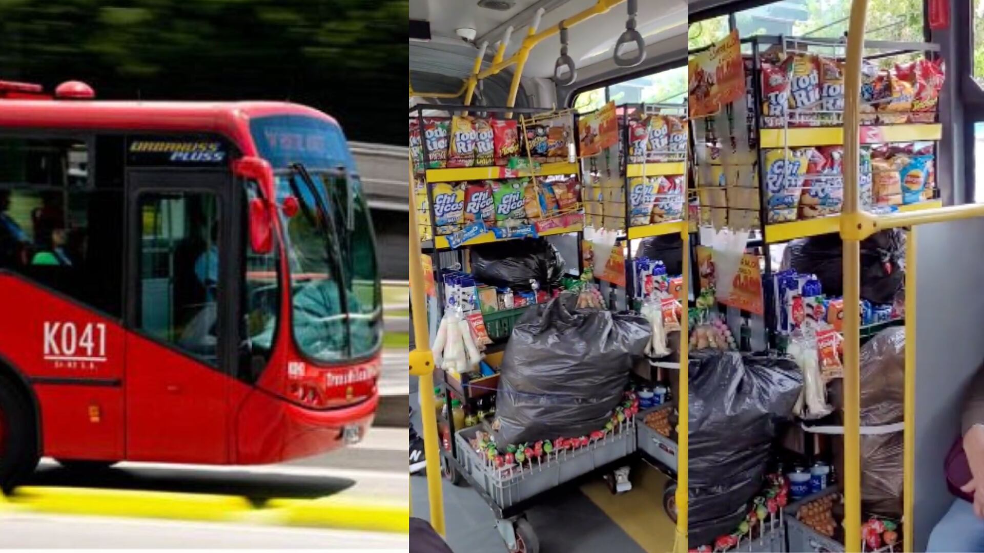 TransMilenio, ventas informales
