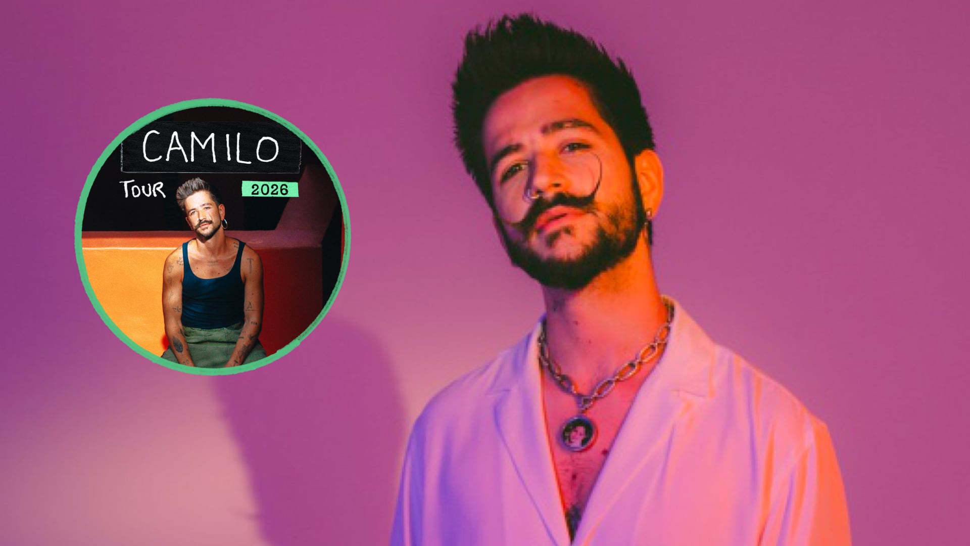 Camilo anunció concierto en Bogotá para el cierre del 2026