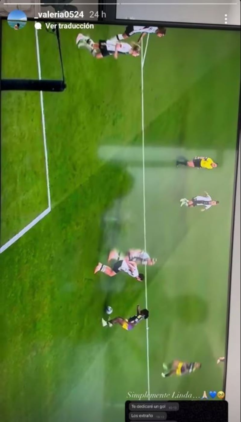 Linda Caicedo y su novia protagonizaron emotivo cruce de mensajes a la distancia