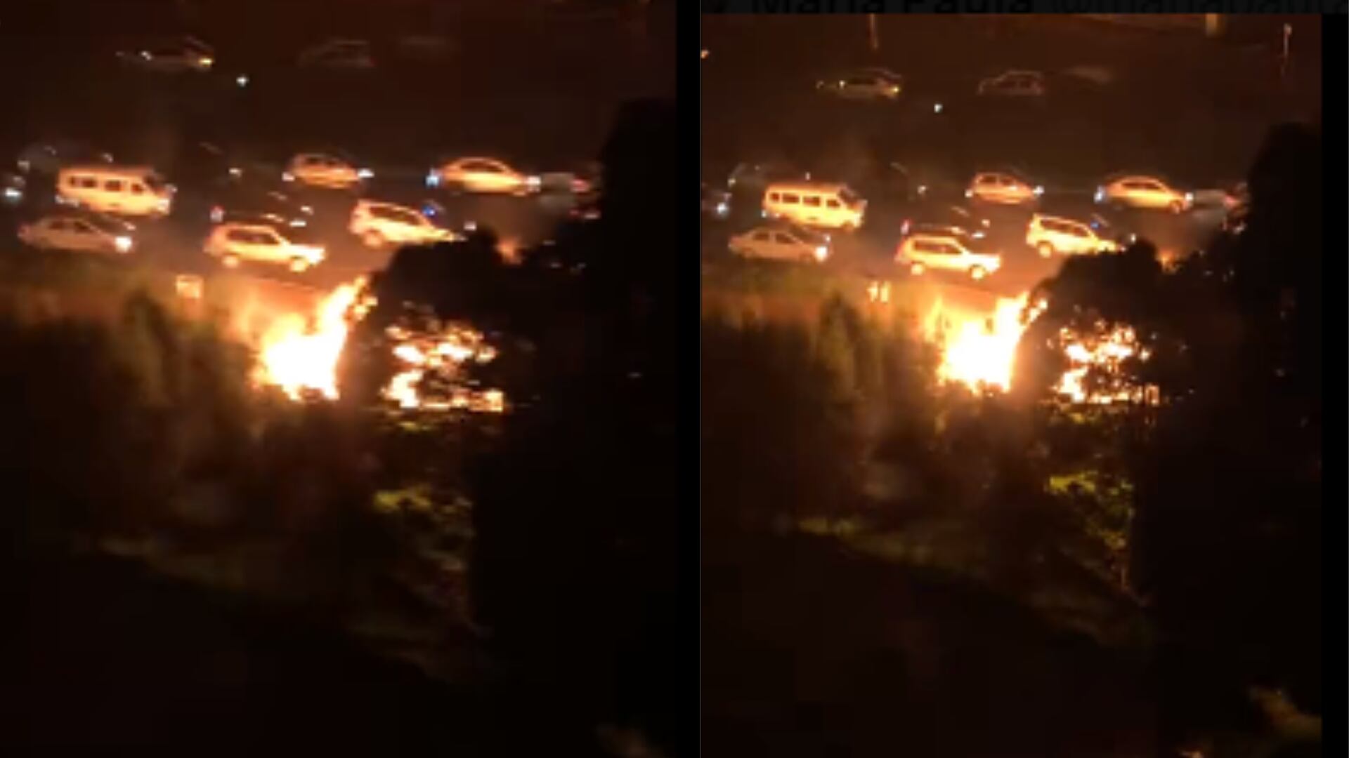 Explosión al norte de Bogotá: Bomberos atienden la emergencia