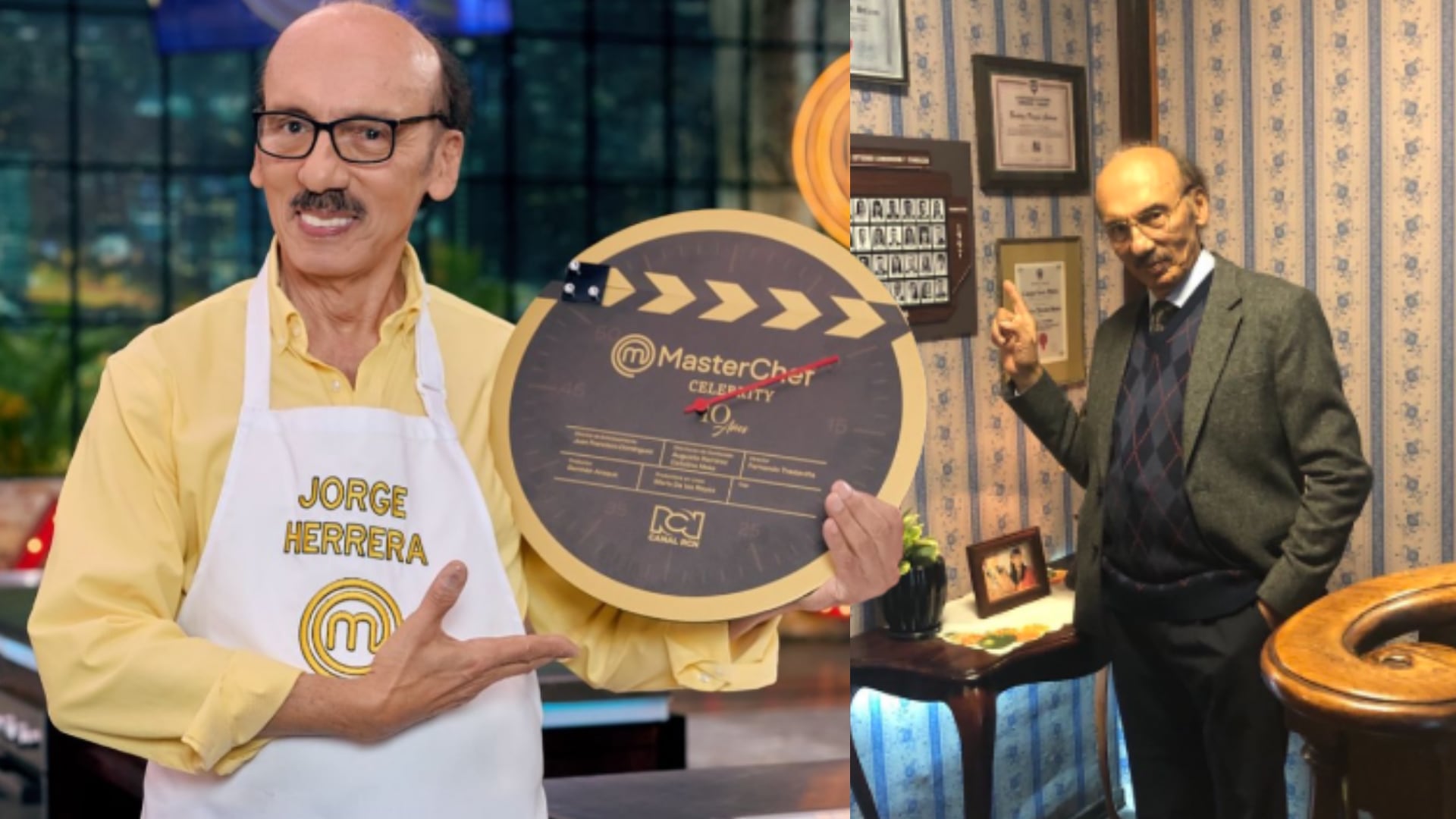 Jorge Herrera está casado con una famosa actriz 18 años menor que él