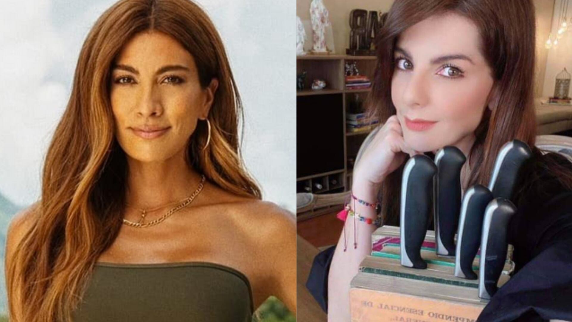 Andrea Serna habló del portacuchilos de Carolina Cruz