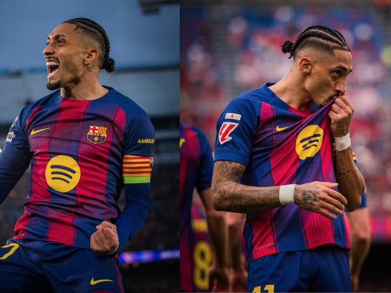 “Fue un robo”, Raphinha lanzó polémicas declaraciones tras la eliminación del Barcelona en Champions League