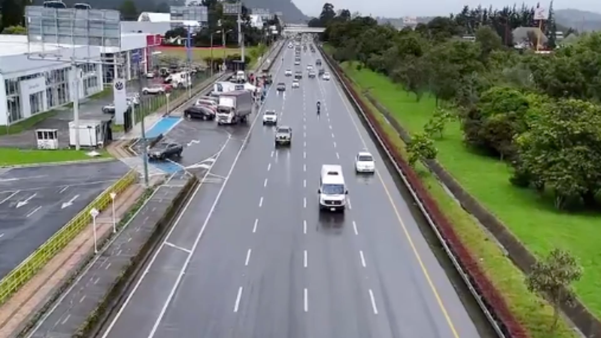 Ampliación de la Autopista Norte de Bogotá.
