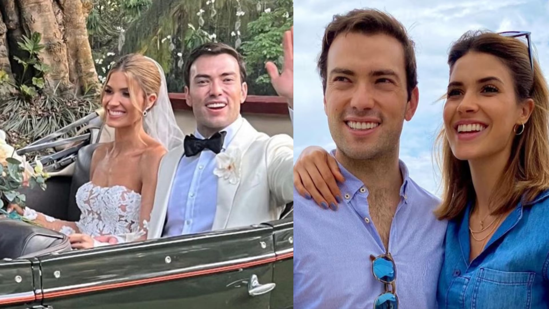 Gabriela Tafur y Esteban Santos se casaron en Cali