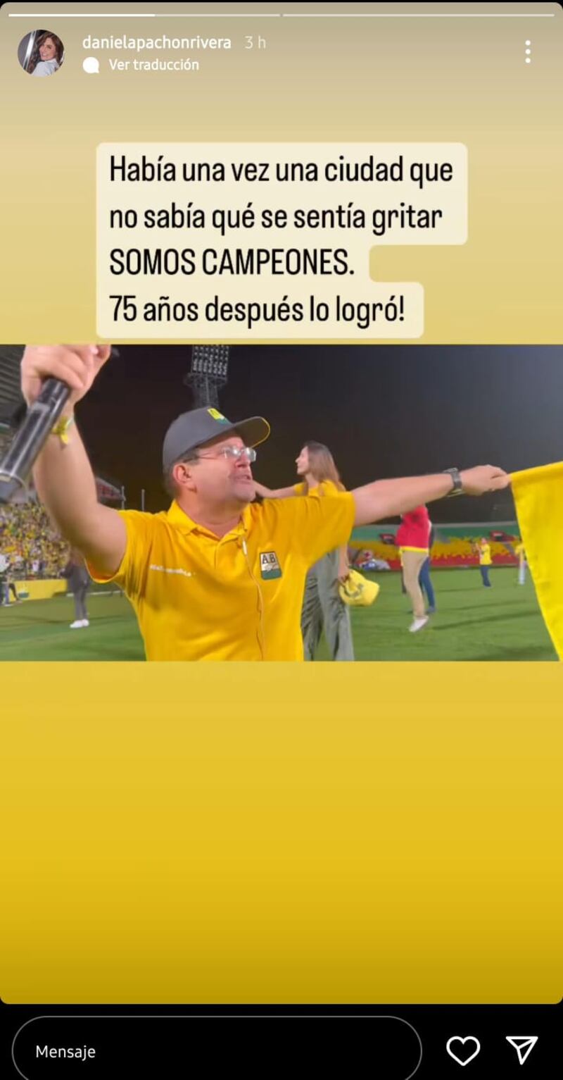 Periodista de Caracol no pudo evitar su emoción con el triunfo de Bucaramanga